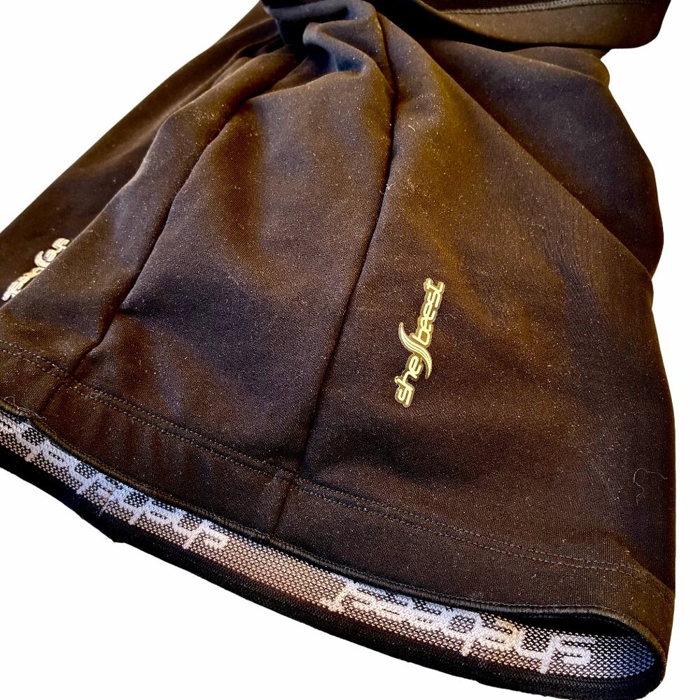 Shebeest Black Padded Cycling Bike Bicycle Shorts Dri-Style Womens XXL NEW - Picture 6 of 13